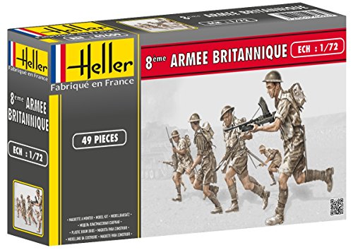 Heller Classic 49609 - BRITISCHE Infanterie, 48 Teile von Heller