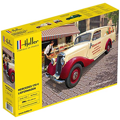 Heller Classic 80736 - MERCEDES 170 V 'Lieferwagen', 79 Teile von heller