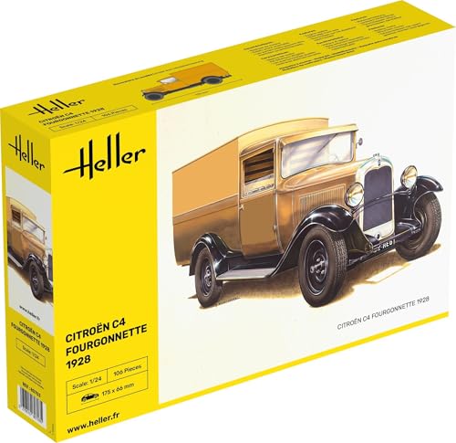 Heller Modellbausatz Citroen C4 Fourgonnette 1928, verschieden von Heller