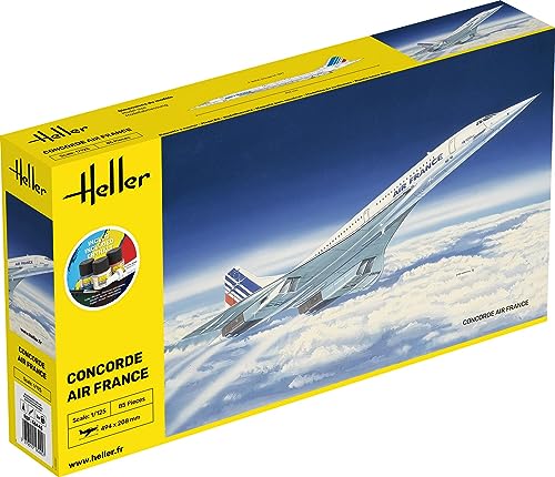 Heller Modellflugzeug: Starter Set: Concorde Air France von heller