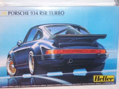 Heller Porsche 911 934 RSR Turbo Schwarz Bausatz Kit 1/24 Modellauto Modell Auto von Heller