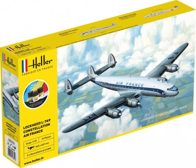 L-749 Constellation A.F. - Starter Kit von Heller