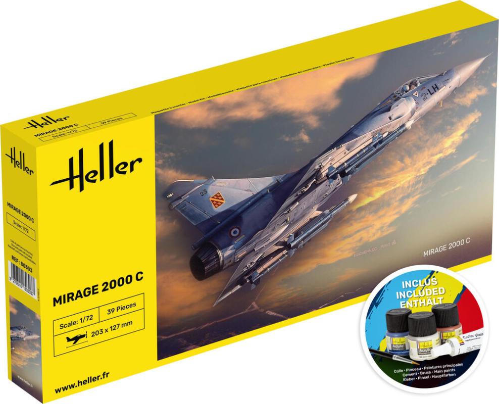 Mirage 2000 C - Starter Kit von Heller