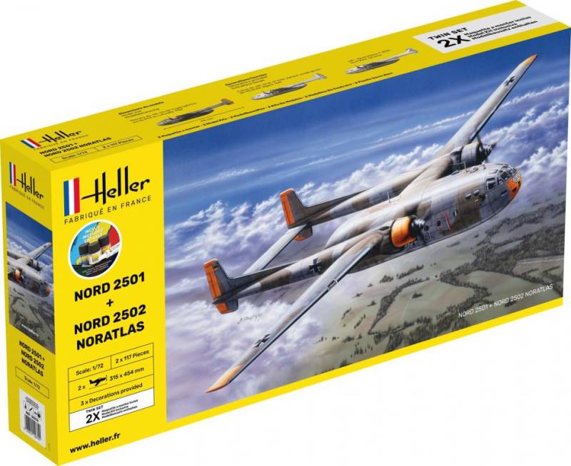 Nord 2501 + Nord 2502 NORATLAS TWINSET - Starter Kit von Heller