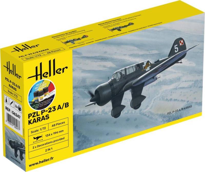 PZL 23 Karas - Starter Kit von Heller