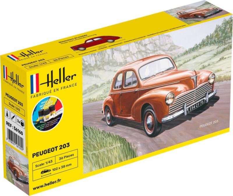 Peugeot 203 - Starter Kit von Heller