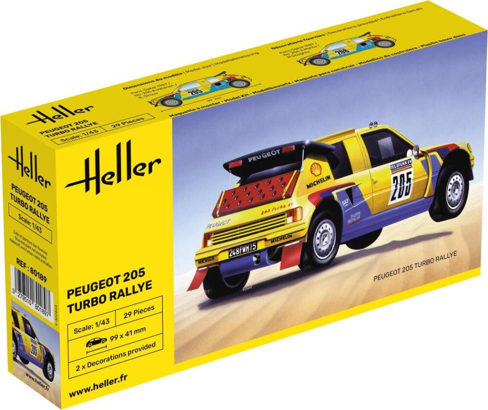 Peugeot 205 Turbo Rally von Heller