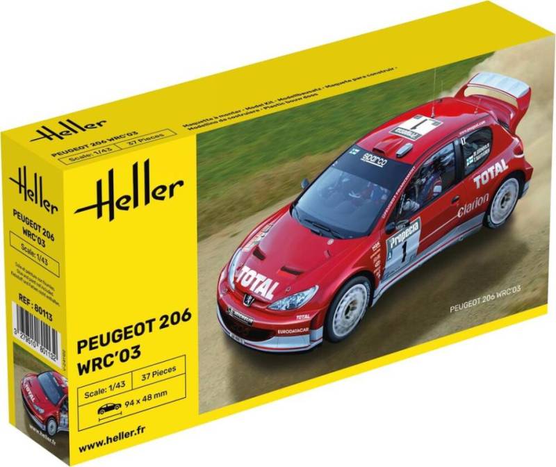 Peugeot 206 WRC´03 von Heller