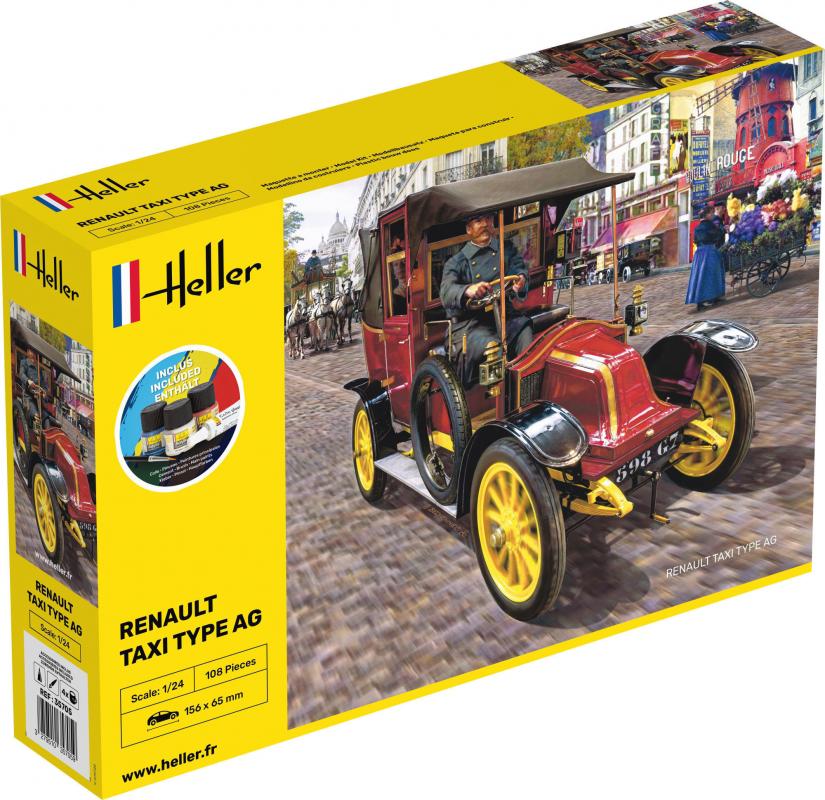 Renault Taxi Type AG - Starter Kit von Heller