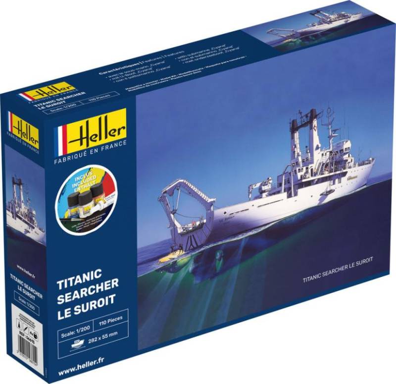 Titanic Searcher Le Suroit - Starter Kit von Heller