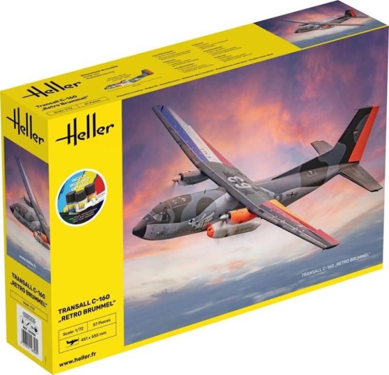 Transall C-160 Retro Brummel - Starter Kit von Heller