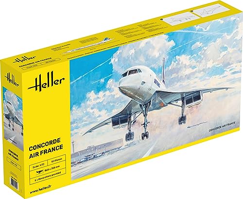 heller 80469 Concorde Air France 1/72, Nicht Bemalt von Heller