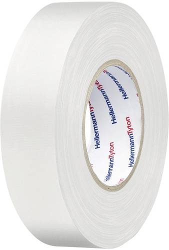 HellermannTyton HTAPE-TEX-WH-50x50 712-00905 Gewebeklebeband HelaTape Tex Weiß (L x B) 50m x 50mm 1 von HellermannTyton