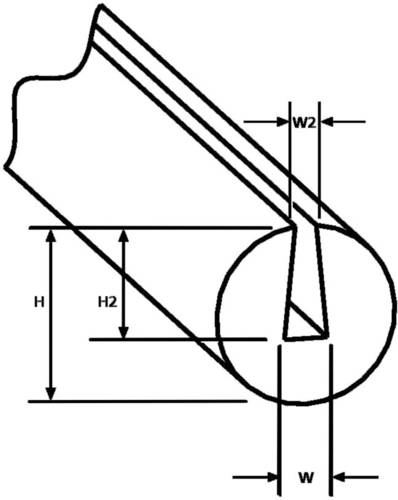 HellermannTyton PS1-PVC-BK-75M Kantenschutz PVC Schwarz Meterware von HellermannTyton