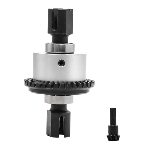 Hellery 1/8 RC Auto Differential 35 + 8T Übersetzungsverhältnis Aluminiumlegierung Hochzuverlässiges Differentialgetriebe 1.1 Modul, Silber Hellery 1/8 RC Auto Differential 35 + 8T Übersetzungsverhältnis Aluminiumlegierung Hochzuverlässiges Differentialgetriebe 1.1 Modul, Silber von Hellery