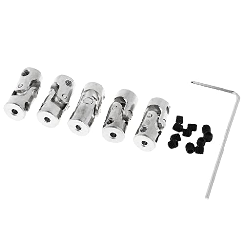 Hellery 5 Stü aus aus RC Boot Auto Wellenkupplung Motor Stecker Universal Gelenkkupplung , 2x2mm von Hellery