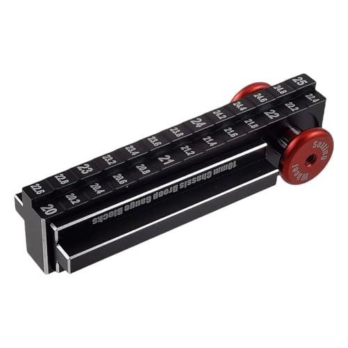 Hellery Chassis Einstellwerkzeug, Ersatzteil, Kompakte Teile, 10 Mm Chassis Durchhangmessblock für RC Autos Im Maßstab 1:10, Upgrades, Hobby Hellery Chassis Einstellwerkzeug, Ersatzteil, Kompakte Teile, 10 Mm Chassis Durchhangmessblock für RC Autos Im Maßstab 1:10, Upgrades, Hobby von Hellery