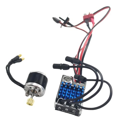 Hellery ESC für Bürstenlose Motoren mit Motorsatz, Zubehör für MN78 1/12 Truck, Style A Hellery ESC für Bürstenlose Motoren mit Motorsatz, Zubehör für MN78 1/12 Truck, Style A von Hellery