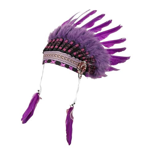 Hellery Künstlicher Federkopfschmuck für Männer Und Frauen, Festival Bühnenauftritte Hellery Künstlicher Federkopfschmuck für Männer Und Frauen, Festival Bühnenauftritte von Hellery