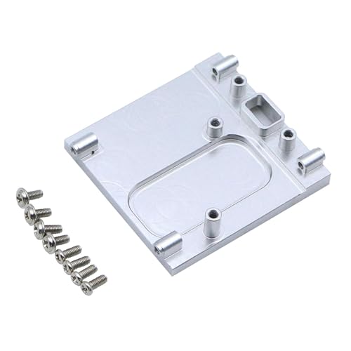Hellery Motorhalterung Als Motorbasis Ersatzteil Und Motorsitz Aus Aluminiumlegierung mit Schrauben für Verbesserte Stabilität für RC Hobby Autos Im Maßstab, Silber Hellery Motorhalterung Als Motorbasis Ersatzteil Und Motorsitz Aus Aluminiumlegierung mit Schrauben für Verbesserte Stabilität für RC Hobby Autos Im Maßstab, Silber von Hellery