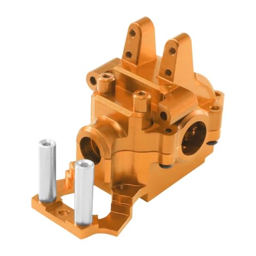 Hellery RC Auto Im Maßstab 1:14, Metallgetriebe Differentialgehäuse, Vordere Getriebeabdeckung, Upgrade Teil für 14302 Zubehö, Gold Hellery RC Auto Im Maßstab 1:14, Metallgetriebe Differentialgehäuse, Vordere Getriebeabdeckung, Upgrade Teil für 14302 Zubehö, Gold von Hellery