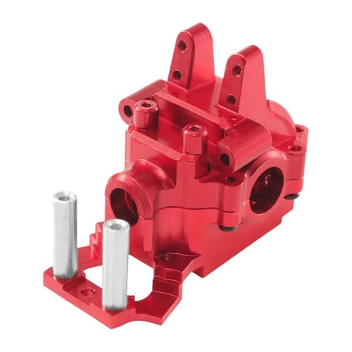 Hellery RC Auto Im Maßstab 1:14, Metallgetriebe Differentialgehäuse, Vordere Getriebeabdeckung, Upgrade Teil für 14302 Zubehö, Rot Hellery RC Auto Im Maßstab 1:14, Metallgetriebe Differentialgehäuse, Vordere Getriebeabdeckung, Upgrade Teil für 14302 Zubehö, Rot von Hellery