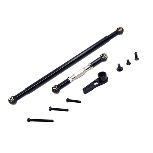 Hellery RC Auto Lenkgestänge RC Metall Lenkstange Servoarm Ersatzteil Zubehör Upgrade Aus Metall für Modellbau Hobby MN128 MN86 1/12 RC Crawler Ersatzteil DI, Schwarz Hellery RC Auto Lenkgestänge RC Metall Lenkstange Servoarm Ersatzteil Zubehör Upgrade Aus Metall für Modellbau Hobby MN128 MN86 1/12 RC Crawler Ersatzteil DI, Schwarz von Hellery