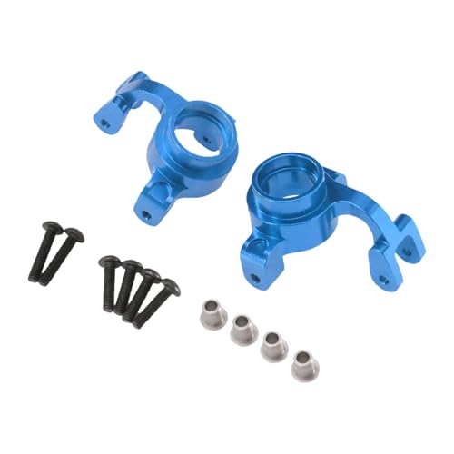 Hellery RC Auto Vorderes Lenkbecher Set Aluminium Präzisionsteile Einfache Umrüstung Langlebig Verbesserte Lenkung für RC Auto Ersatz Fahrzeugmodifikation, Blau Hellery RC Auto Vorderes Lenkbecher Set Aluminium Präzisionsteile Einfache Umrüstung Langlebig Verbesserte Lenkung für RC Auto Ersatz Fahrzeugmodifikation, Blau von Hellery