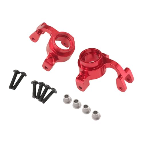 Hellery RC Auto Vorderes Lenkbecher Set Aluminium Präzisionsteile Einfache Umrüstung Langlebig Verbesserte Lenkung für RC Auto Ersatz Fahrzeugmodifikation, Rot Hellery RC Auto Vorderes Lenkbecher Set Aluminium Präzisionsteile Einfache Umrüstung Langlebig Verbesserte Lenkung für RC Auto Ersatz Fahrzeugmodifikation, Rot von Hellery