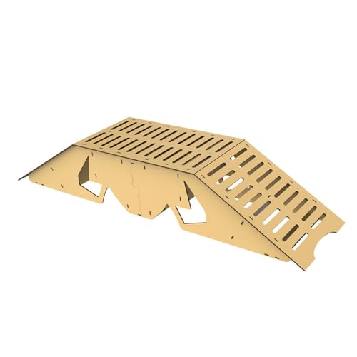 Hellery RC Hindernisbrücke für Desktop Kletterfahrzeuge, Zubehör für 1:14 Und 1:12, L Hellery RC Hindernisbrücke für Desktop Kletterfahrzeuge, Zubehör für 1:14 Und 1:12, L von Hellery
