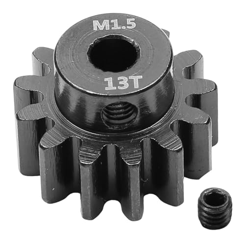 Hellery Ritzel Motorritzel Motorzahnrad Ersatzteil Aus Robustem Stahl mit 5mm Bohrung für Effiziente Kraftübertragung für Die Reparatur von RC Autos Und Last, 13t Hellery Ritzel Motorritzel Motorzahnrad Ersatzteil Aus Robustem Stahl mit 5mm Bohrung für Effiziente Kraftübertragung für Die Reparatur von RC Autos Und Last, 13t von Hellery