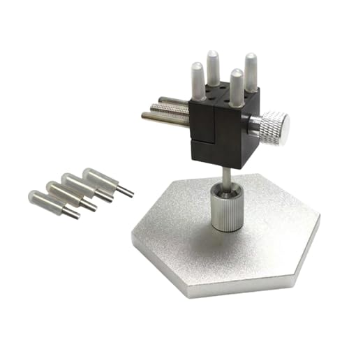 Hellery Tischschraubstock für Modellbau und Uhrenreparatur, Aluminiumklemme, mit Sechskantfuß Hellery Tischschraubstock für Modellbau und Uhrenreparatur, Aluminiumklemme, mit Sechskantfuß von Hellery