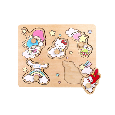 HELLO KITTY Holzpuzzle, 5 Teile von Hello Kitty