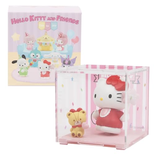 Hello Kitty, 1 Figur 6,5 cm und Zubehör in Einer transparenten Box, Serie Ode to Toy, zufälliges Modell, für Kinder ab 3 Jahren, HKT36 von Hello Kitty