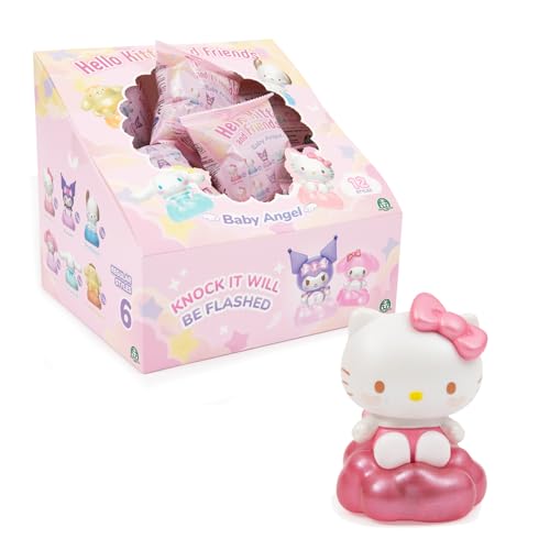 Hello Kitty, 1 Sammelfigur, 4 cm, Serie Baby Engel, zufälliges Modell, für Kinder ab 3 Jahren, HKT45 von Hello Kitty