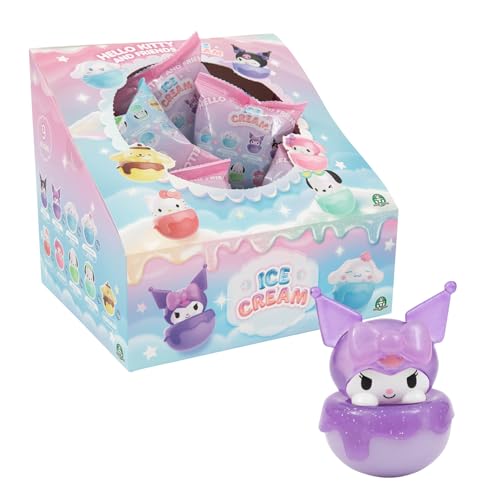 Hello Kitty, 1 Sammelfigur, 4 cm, Serie Ice Cream, zufälliges Modell, für Kinder ab 3 Jahren, HKT43 von Hello Kitty