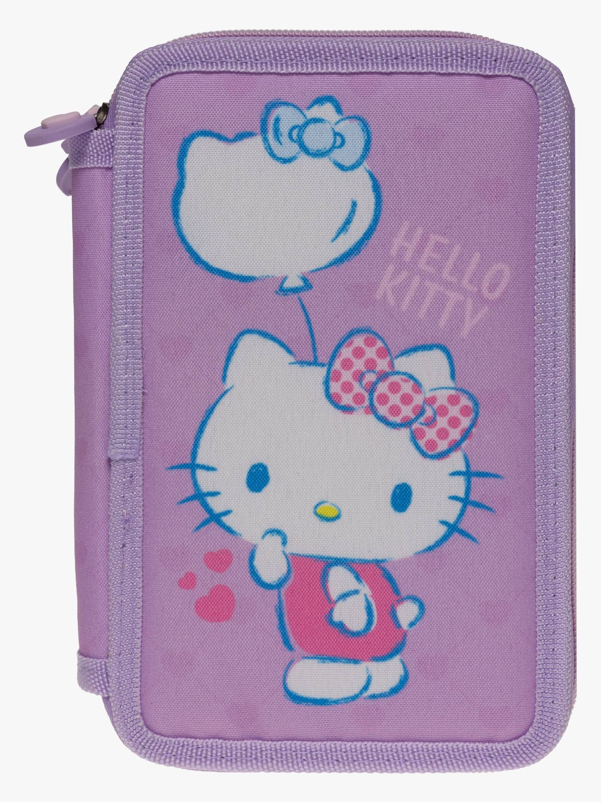 Hello Kitty Dreifach-Federmäppchen, Lila Hello Kitty Dreifach-Federmäppchen, Lila von Hello Kitty