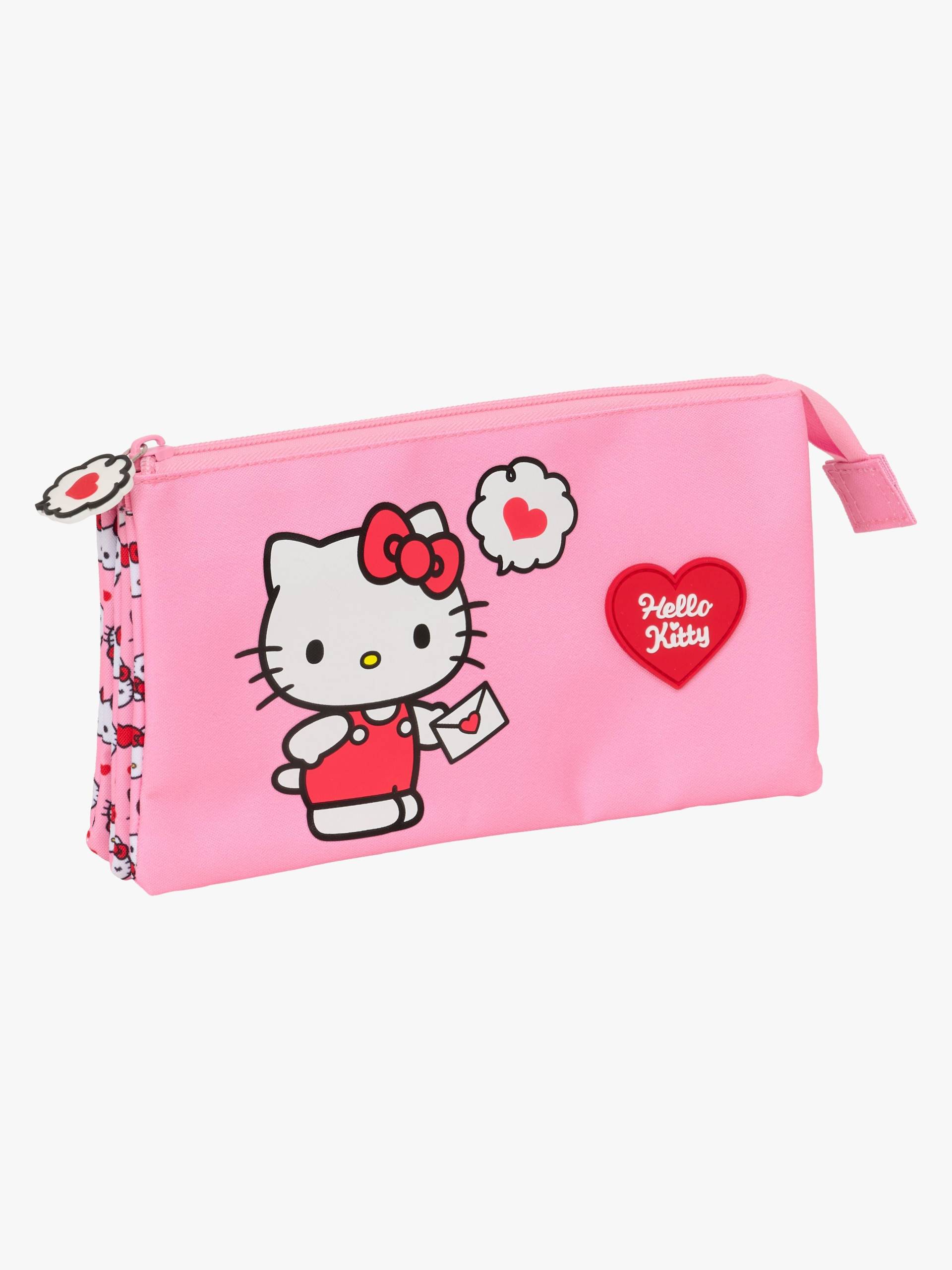Hello Kitty Dreifach-Federmäppchen, Rosa Hello Kitty Dreifach-Federmäppchen, Rosa von Hello Kitty