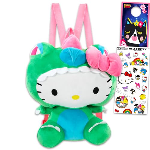 Hello Kitty Plüsch-Set – Paket mit 38,1 cm Hello Kitty mit Drachenkostüm, Plüschpuppe mit Tragegurten und Aufklebern, mehr | Sanrio Geschenke für Mädchen, Kinder Hello Kitty Plüsch-Set – Paket mit 38,1 cm Hello Kitty mit Drachenkostüm, Plüschpuppe mit Tragegurten und Aufklebern, mehr | Sanrio Geschenke für Mädchen, Kinder von Hello Kitty