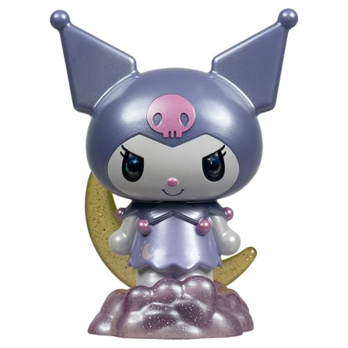 Hello Kitty Premier 10 cm Figur – Kuromi Edition Sammelfigur von Kuromi mit hochwertigen Details für Ausstellung oder Sammlung Fans von Hello Kitty