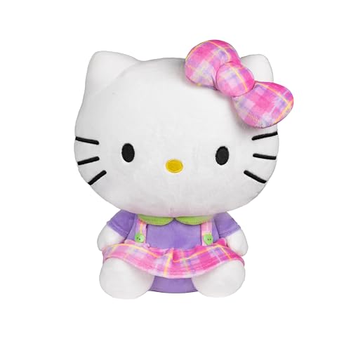 Hello Kitty and Friends, 12-Inch Hello Kitty Neon Plush - Officially Licensed Sanrio Product from Jazwares - Ages 6+ von Hello Kitty