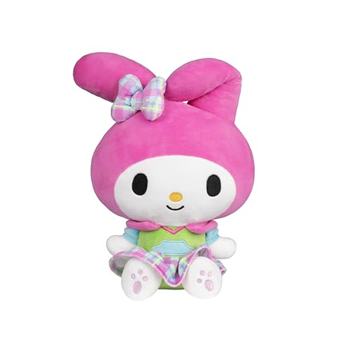 Hello Kitty and Friends, 12-Inch My Melody Neon Plush - Officially Licensed Sanrio Product from Jazwares - Ages 6+ von Hello Kitty