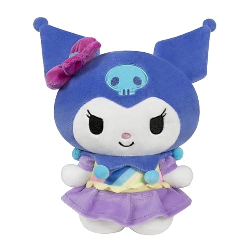 Hello Kitty and Friends - 8-Inch Kuromi Candy Wonderland Plush - Officially Licensed Sanrio Product from Jazwares - Ages 6+ von Hello Kitty