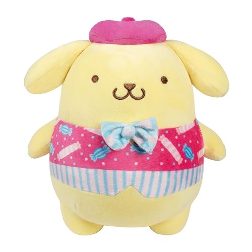 Hello Kitty and Friends - 8-Inch Pompompurin Candy Wonderland Plush - Officially Licensed Sanrio Product from Jazwares - Ages 6+ von Hello Kitty