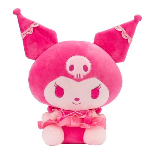 Hello Kitty and Friends Kuromi Pl sch, einfarbig, 30,5 cm, Pink von Hello Kitty