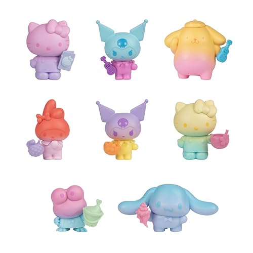 Hello Kitty and Friends Ombre Tropical Party, 2 Figure 8-Pack - Removable Accessories - Officially Licensed Sanrio Product from Jazwares - Ages 6+ von Hello Kitty