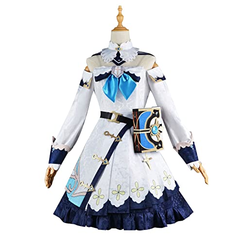 Spiel Genshin Impact Barbara Cosplay Kostüm Halloween Kostüm Anime Cosplay Kostüme Karneval Full Set Frauen von Helluva Boss