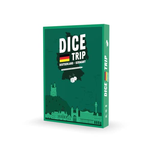 Helvetiq Dice Trip Deutschland Würfelspiel, White von Helvetiq