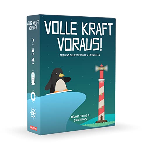 Helvetiq Volle Kraft voraus Familienspiel, Teal/Turquoise Green von Helvetiq