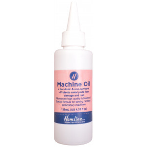 Hemline Nähmaschinenöl 125ml, säurefrei von Hemline